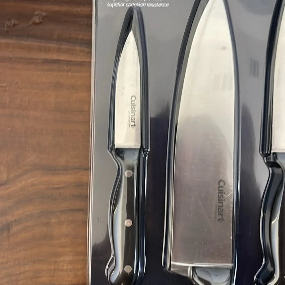New Cuisinart Classic NITROGEN INFUSED Stainless steel Knife Set
